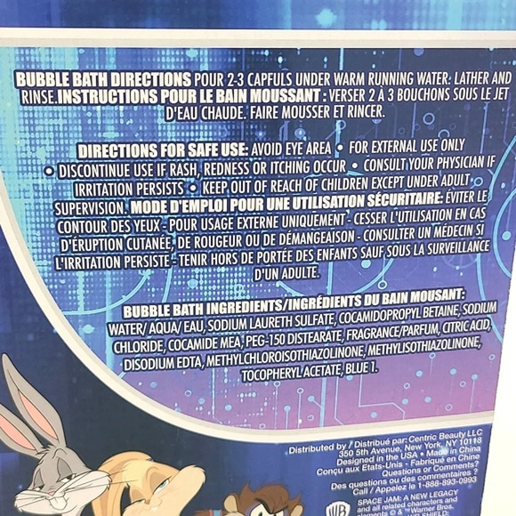 ⭐️3/ $30⭐️ Space Jam Bath Time Slam Dunk Hoop Set Fun Bubble Bath - Picture 8 of 12